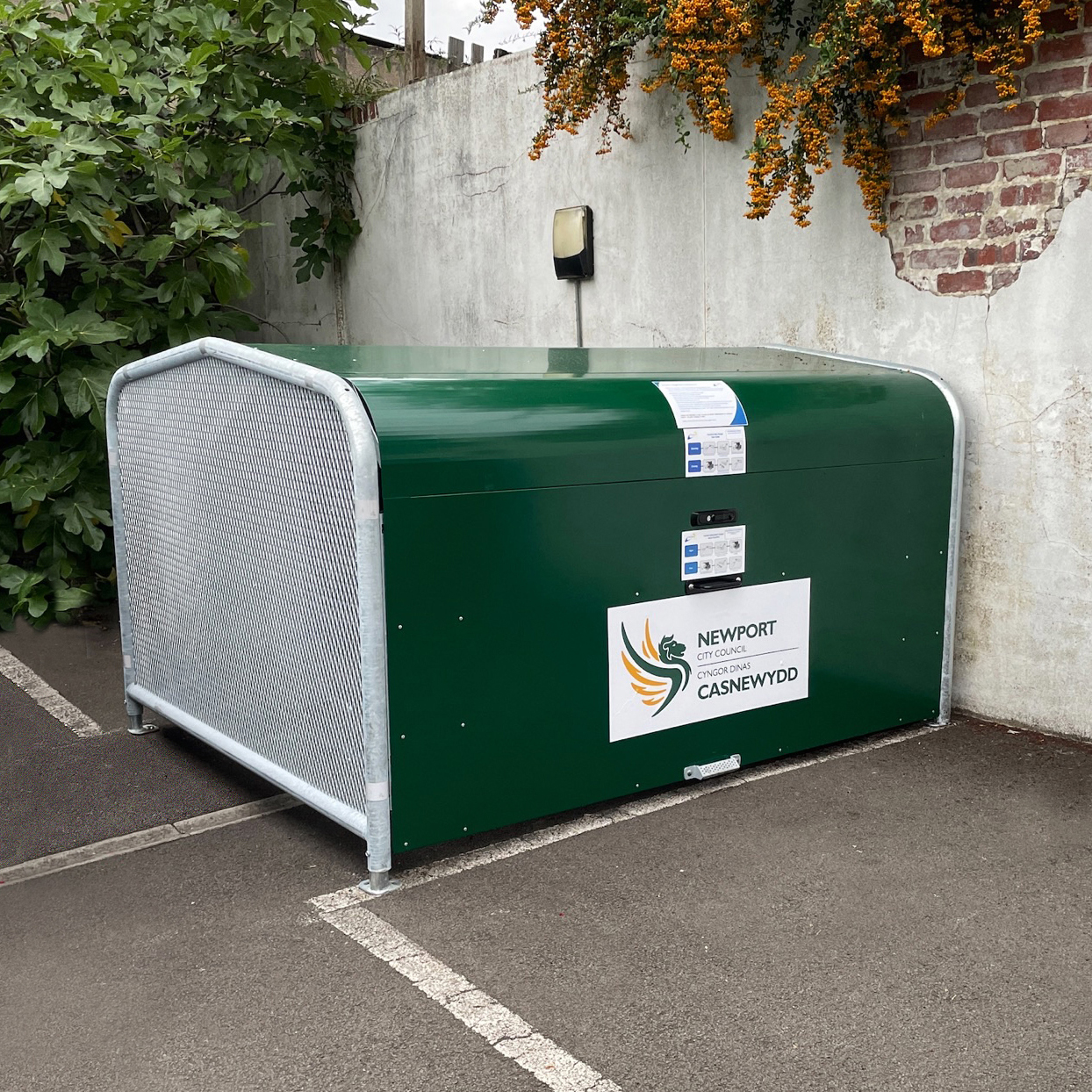 Bike Hangar Newport City Council
